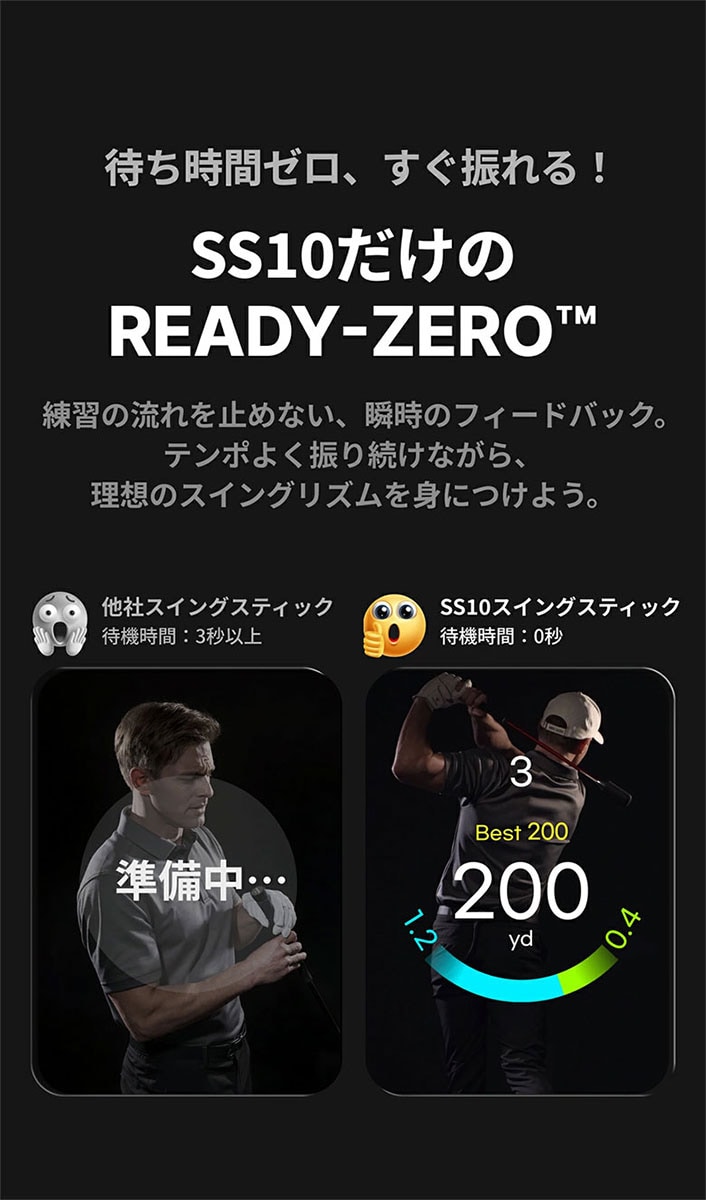ボイスキャディ スイング練習器具
