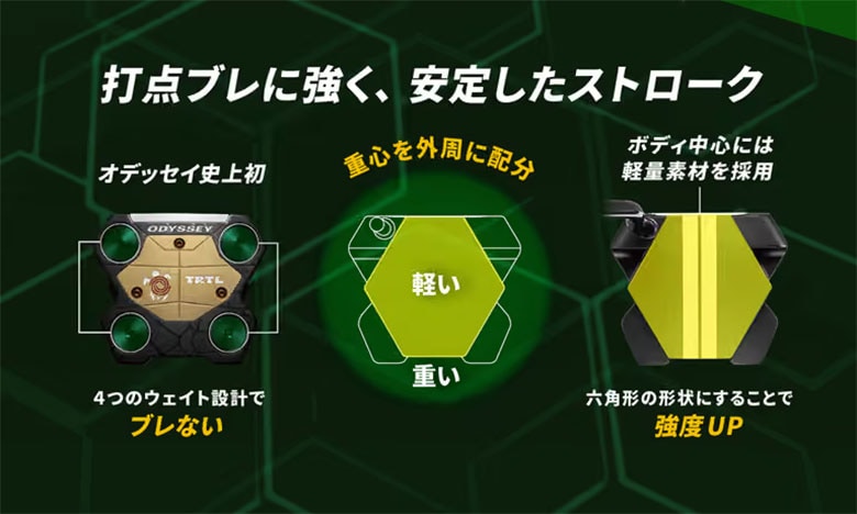 オデッセイ　パター