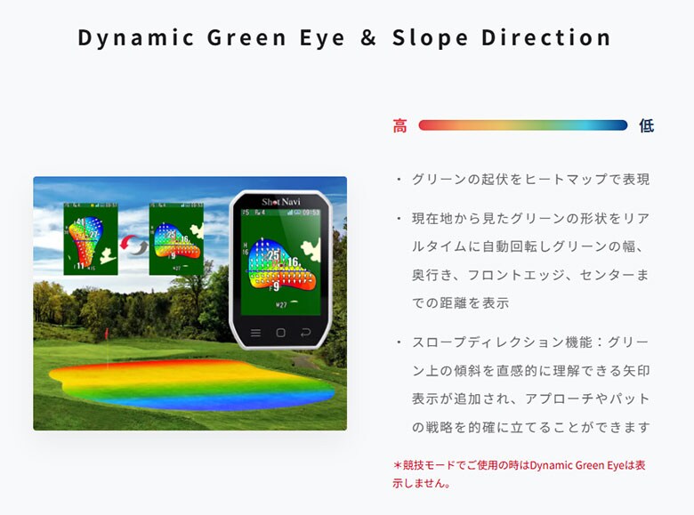 ショットナビ　GPSナビ