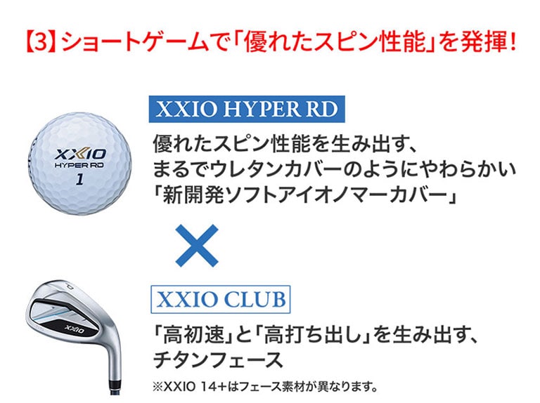 ダンロップ ゼクシオ ゴルフボール