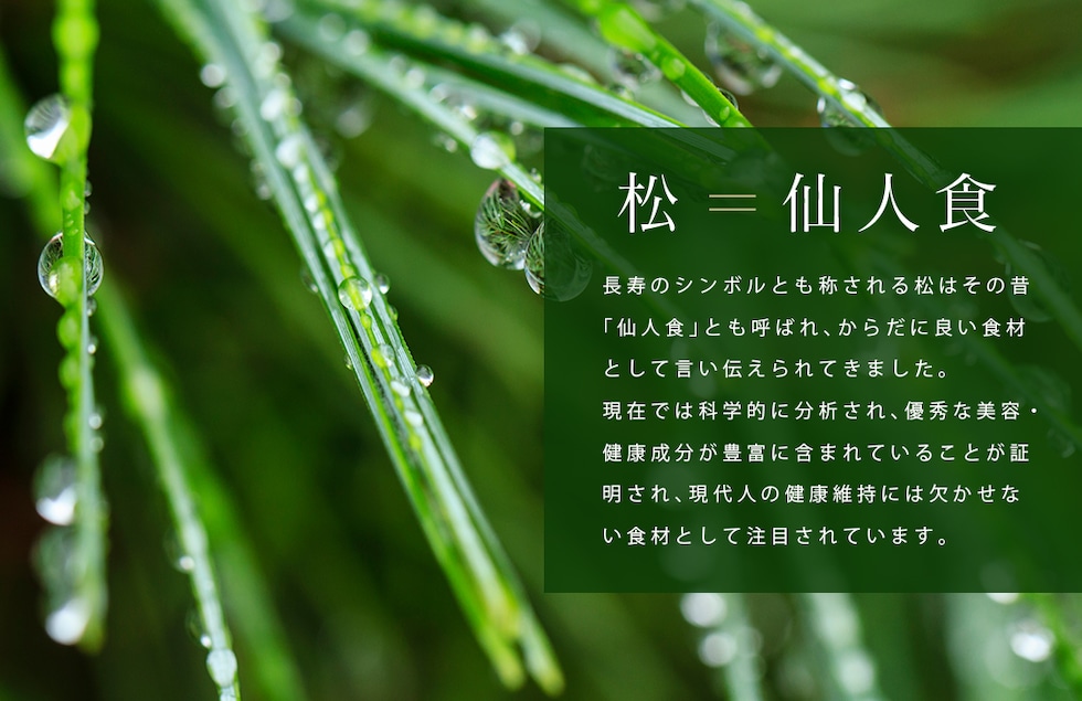 “松葉パウダー”