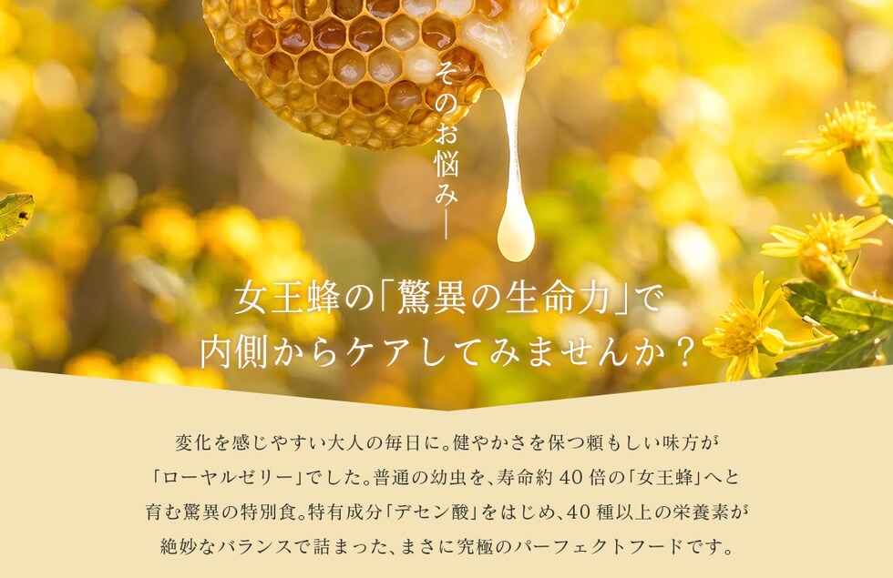 “ローヤルゼリーパウダー”