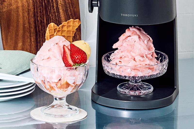 ドウシシャ 電動ふわとろ雪かき氷器