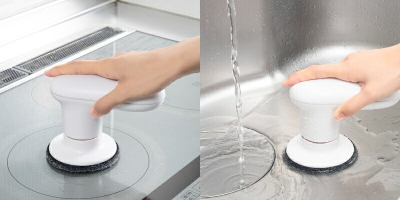 プラスマイナスゼロ 【激落ちくん】コードレス電動ブラシ