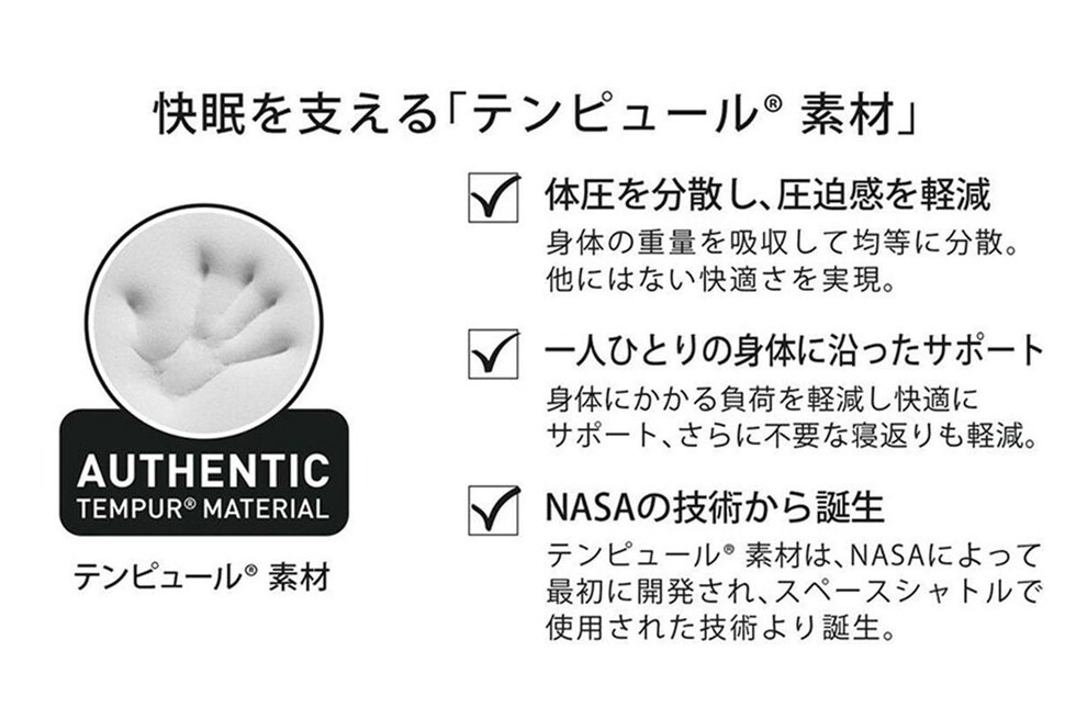 テンピュール マルマルクッション