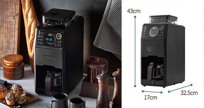 ラドンナ Toffy 全自動ミル付カスタムドリップコーヒーメーカー