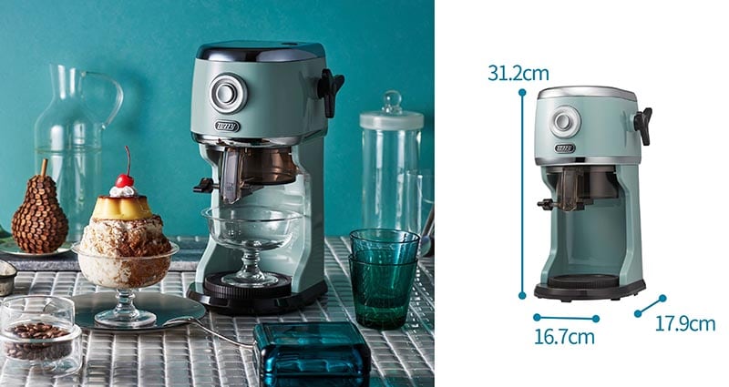 ラドンナ Toffy コンパクト電動ふわふわかき氷器