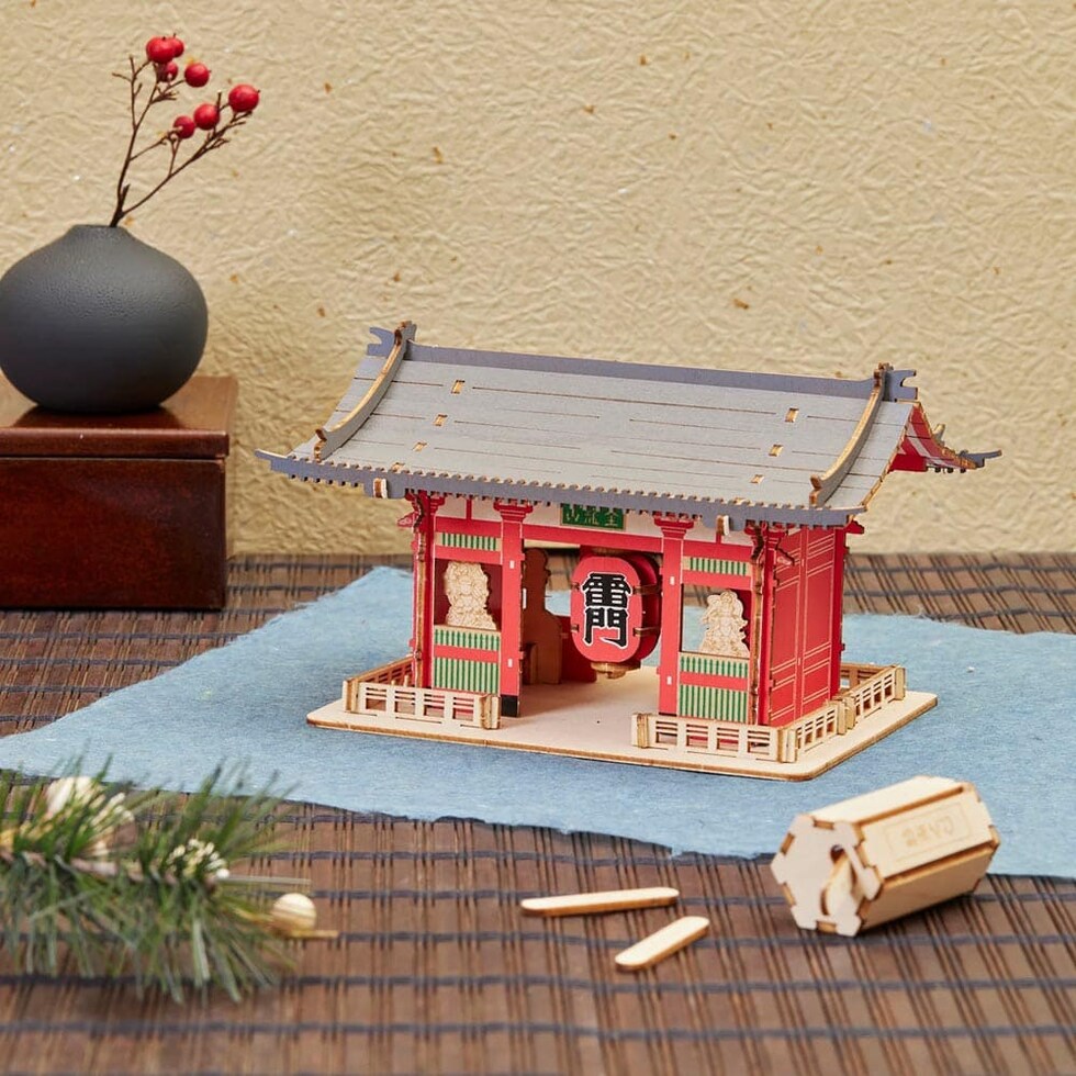  多組 Wooden Art ki-gu-mi 雷門 カラー ver. 1セット