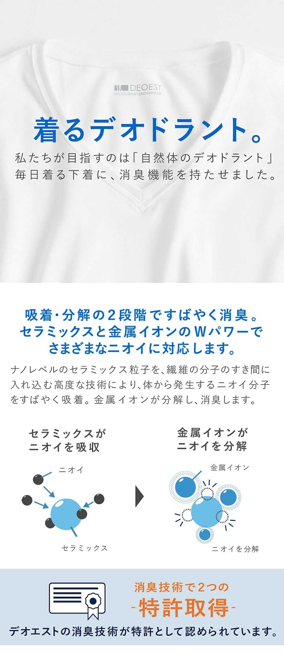 デオエスト 消臭ボクサーブリーフ