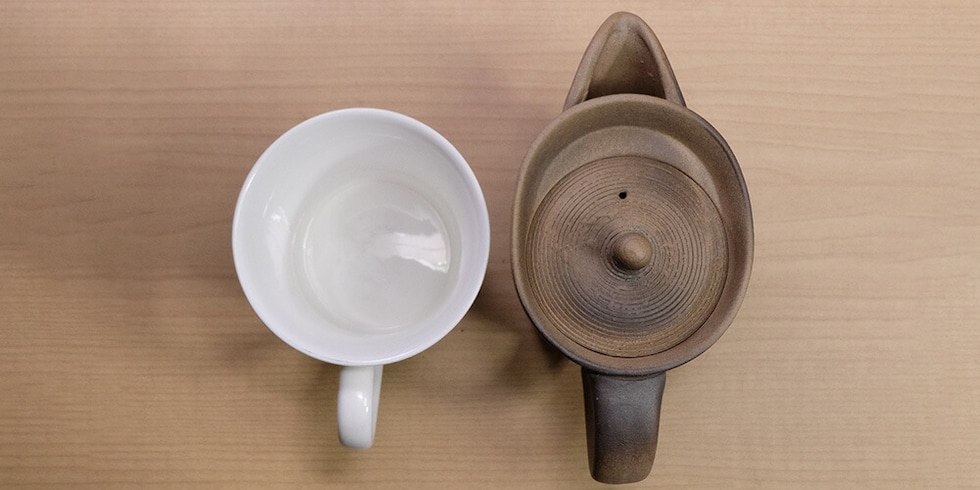 一心窯 焼締コーヒー急須 ソロ