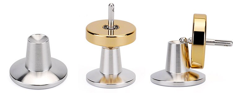 ミツミ製作所 町工場が作った精密独楽セット（専用スタンド付） M-0119