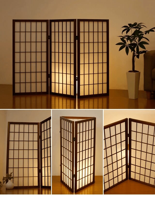 ファミリー・ライフ 匠木工 障子スクリーン ハイタイプ