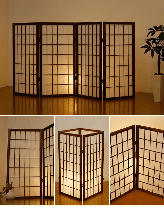 ファミリー・ライフ 匠木工 障子スクリーン ハイタイプ