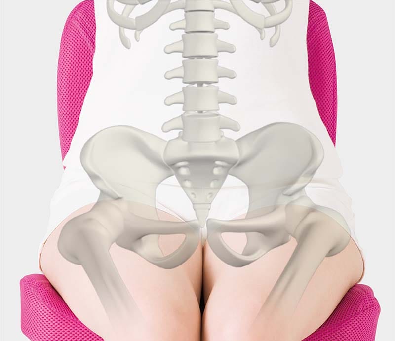 ピーエーエス p!nto（ピント） ビューティー 姿勢サポートクッション