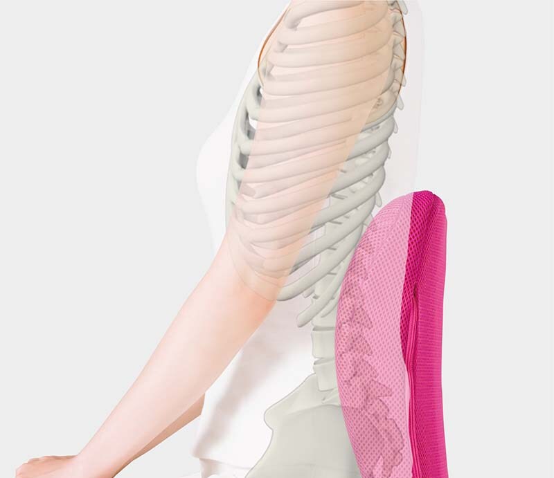 ピーエーエス p!nto（ピント） ビューティー 姿勢サポートクッション