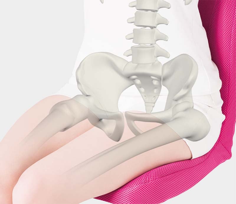 ピーエーエス p!nto（ピント） ビューティー 姿勢サポートクッション