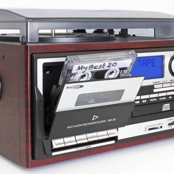 ベアマックス 多機能レコードプレーヤー MA-90