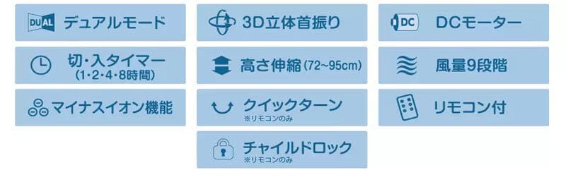 ゼンケン DC扇風機 ZENKEN DC FAN 6T648