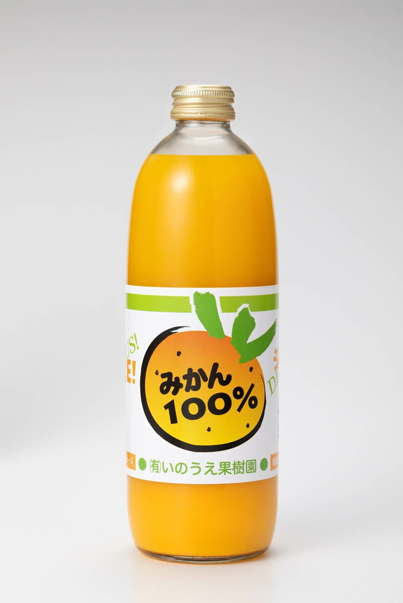 いのうえ果樹園 みかん100%ジュース 12本セット ca0010312 1セット（12本：1本500ml）