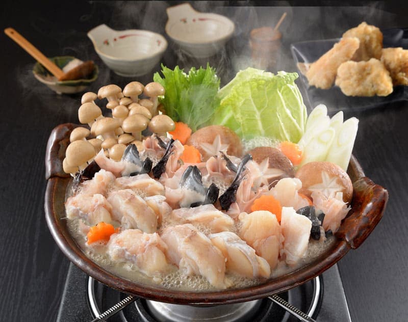 関とら本店 あんこう鍋とあんこう唐揚げセット 1セット：2～3人前目安