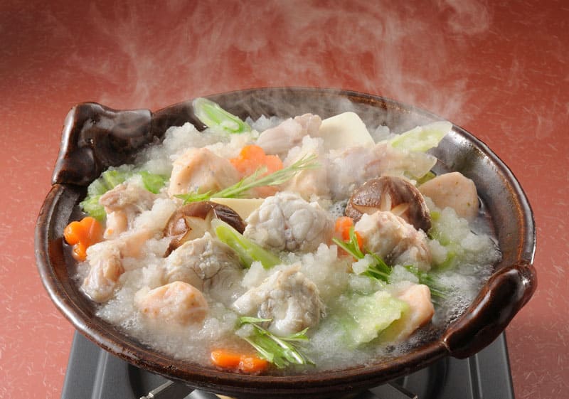 関とら本店 ふく雪見鍋 1セット：2～3人前目安