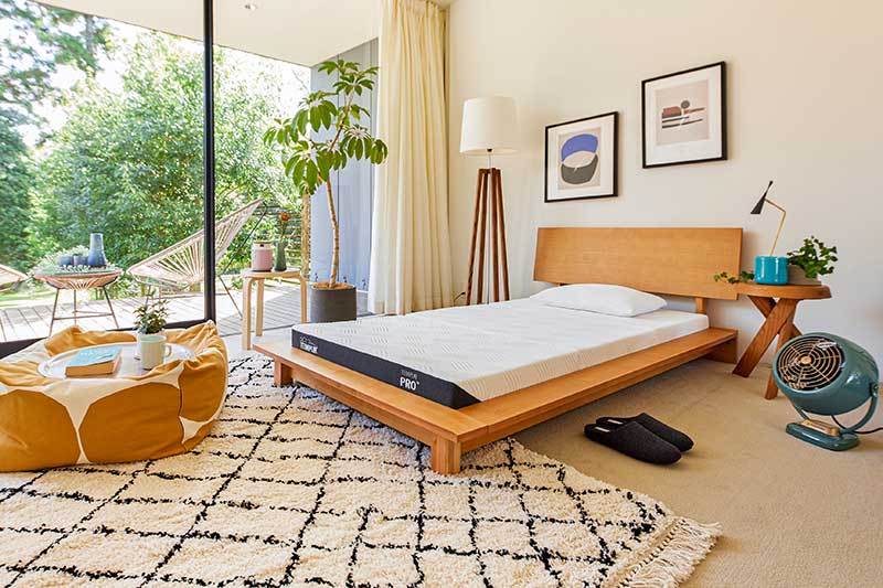 テンピュール(R) プロ フトン 折りたたみマットレス 三つ折り シングル