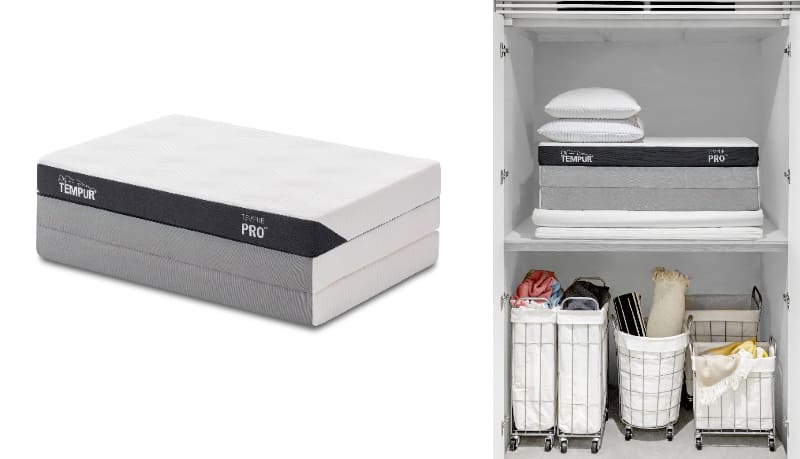 テンピュール(R) プロ フトン 折りたたみマットレス 三つ折り シングル