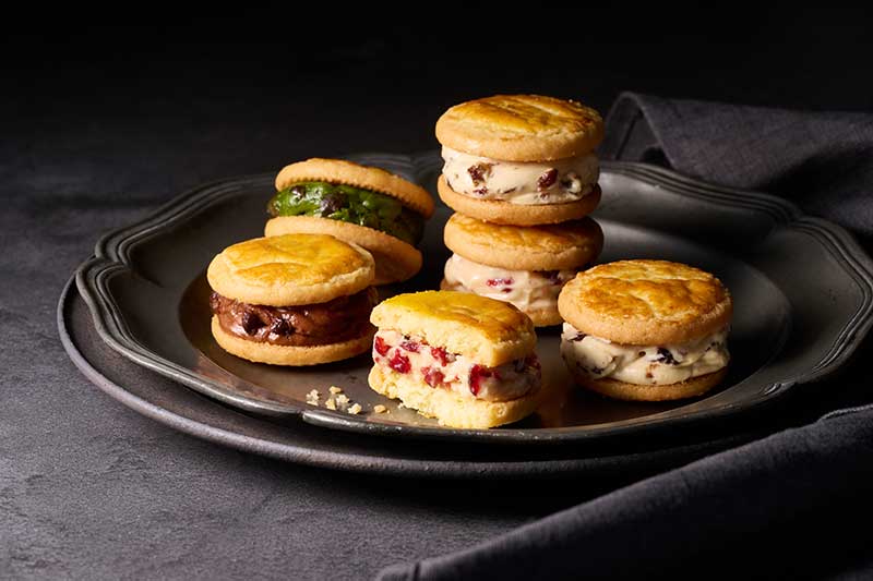 アデリー ホシフルーツ 発酵バターと果実のバターサンド 6個 １箱