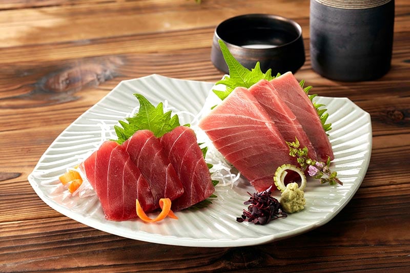 アデリー 天然南まぐろ赤身・中とろ刺身（定型柵） 1箱