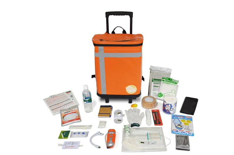 メテックス EX.48 防災バッグ 防災士ブラザーズモデル 1人用アドバンス Mサイズ 1セット