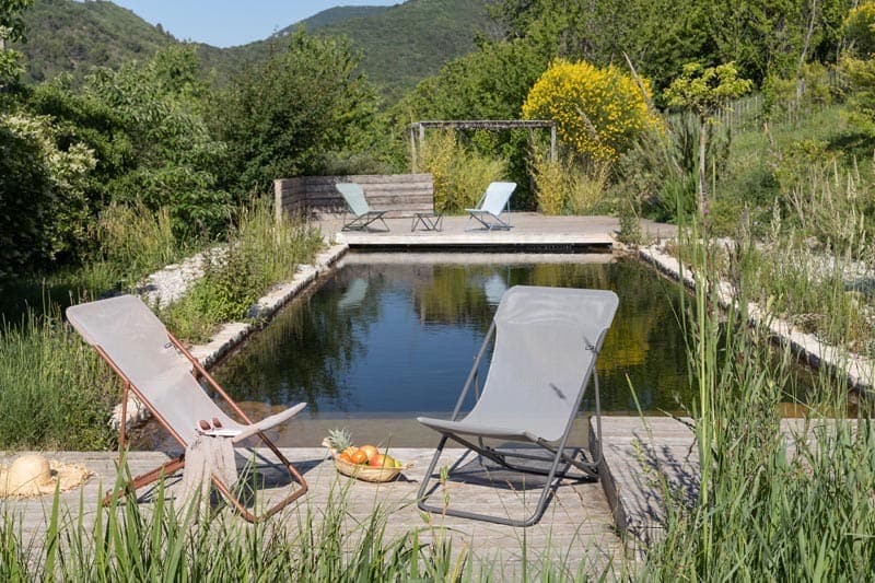 ラフマ フランス製 メッシュデッキチェア LFM5170