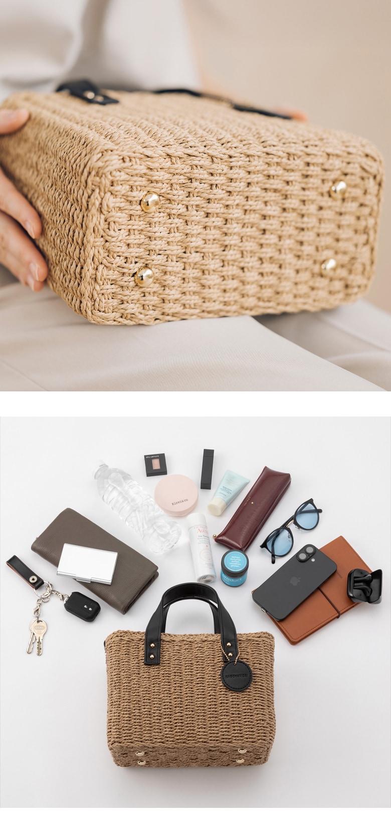 底びょう付き たっぷり収納通勤にもおすすめです