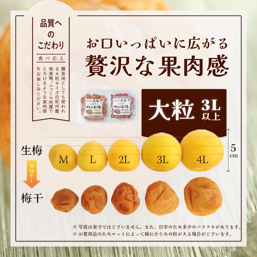 お口いっぱいに広がる贅沢な果肉感。大粒3L以上。