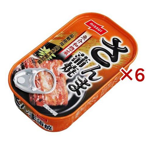 【訳あり】ニッスイ さんま蒲焼 イージーオープン （１００ｇ＊６コセット）