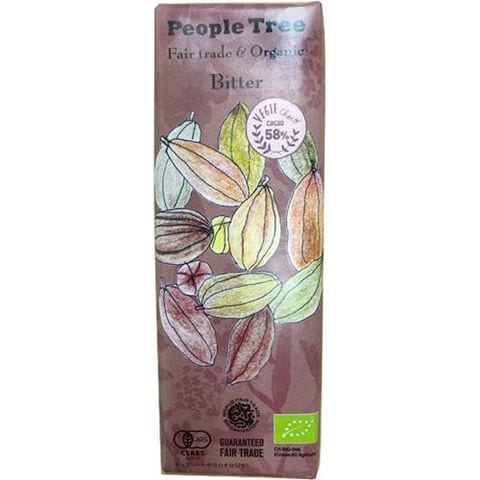 【訳あり】Ｐｅｏｐｌｅ Ｔｒｅｅ フェアトレードチョコレート オーガニック ビター （５０ｇ）