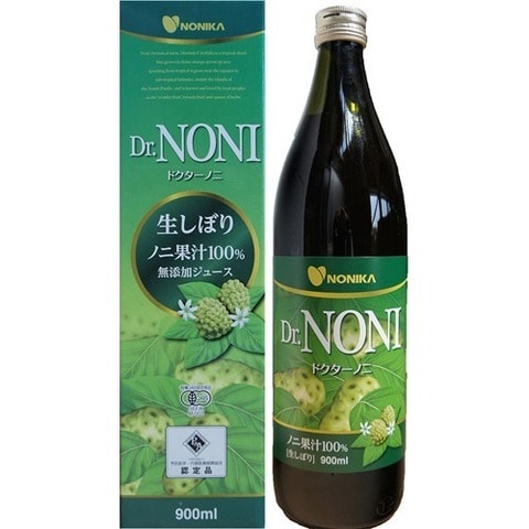 ドクターノニ 生しぼりノニ果汁１００％ 無添加ジュース （９００ｍｌ）