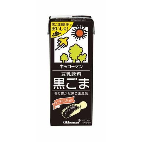 キッコーマン 豆乳飲料 黒ごま （２００ｍｌ＊１８本入）