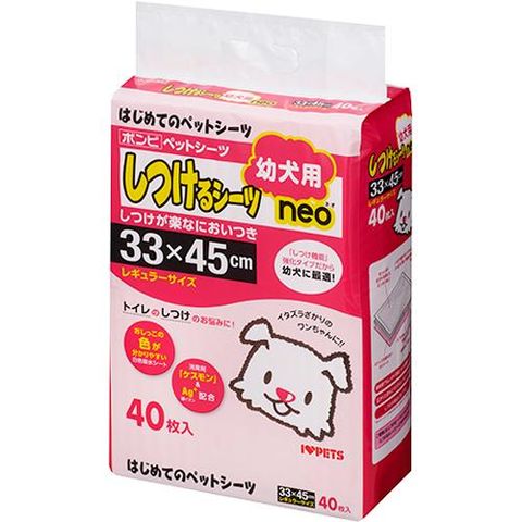 Dショッピング しつけるシーツ 幼犬用 ｎｅｏ レギュラーサイズ ４０枚入 カテゴリ トイレシート ペットシートの販売できる商品 爽快ドラッグ Rakuten Direct ドコモの通販サイト