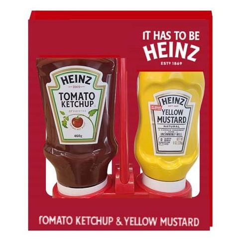 dショッピング |【企画品】ハインツ ケチャップ＆マスタード 逆さ