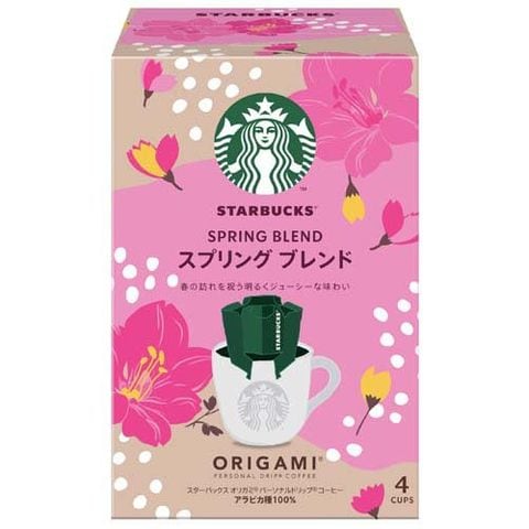 スターバックス オリガミ パーソナルドリップコーヒー スプリング ブレンド （４袋入）