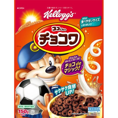 Dショッピング ケロッグ ココくんのチョコワ 袋 １５０ｇ カテゴリ シリアル グラノーラの販売できる商品 爽快ドラッグ Rakuten Direct ドコモの通販サイト