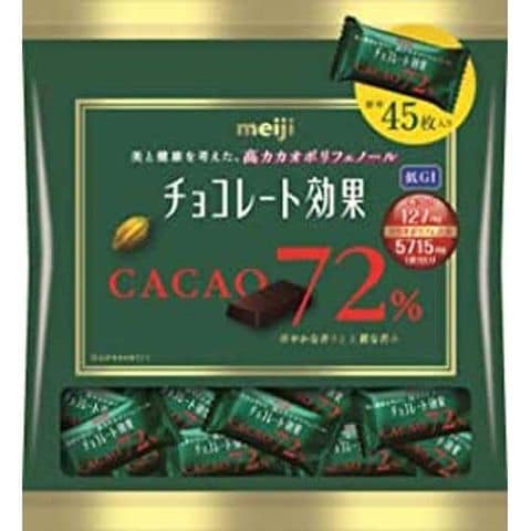 チョコレート効果カカオ７２％大袋 （２２５ｇ）