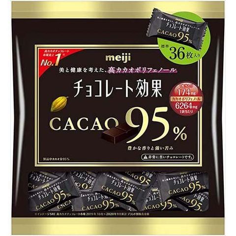 チョコレート効果 カカオ９５％ 大袋 （３６枚入）