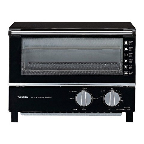 ツインバード オーブントースター ブラック ＴＳ－４０１９Ｂ （１台）
