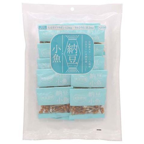 dショッピング |大豆習慣 納豆小魚 大袋 （５ｇ×１５袋入） | カテゴリ