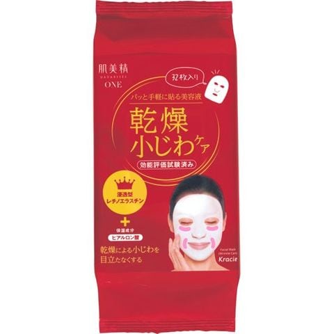 肌美精ＯＮＥ リンクルケア 美容液マスク （３２枚入）