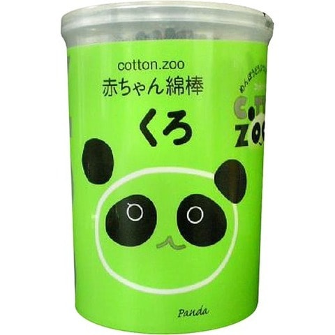 コットン・ズー 赤ちゃん綿棒 くろ （１６０本入）