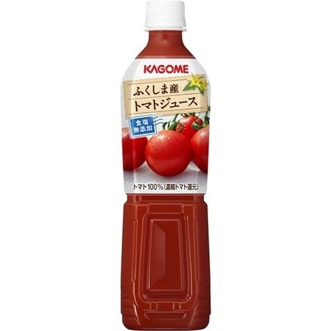 カゴメ ふくしま産トマトジュース 食塩無添加 （７２０ｍｌ＊１５本入）