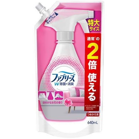 dショッピング |ファブリーズ Ｗ除菌＋消臭 布用 スプレー ほのかなお