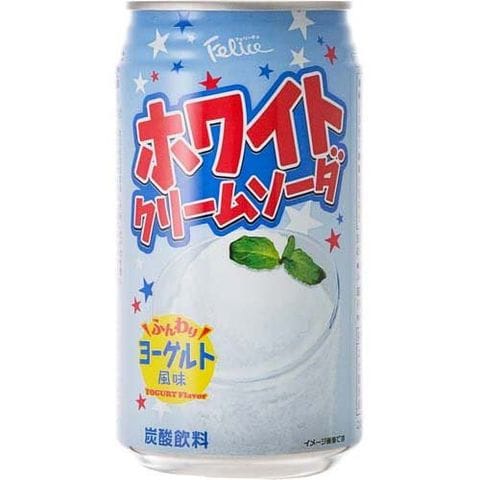 フェリーチェ ホワイトクリームソーダ 缶 炭酸飲料 （３５０ｍｌ＊２４本入）